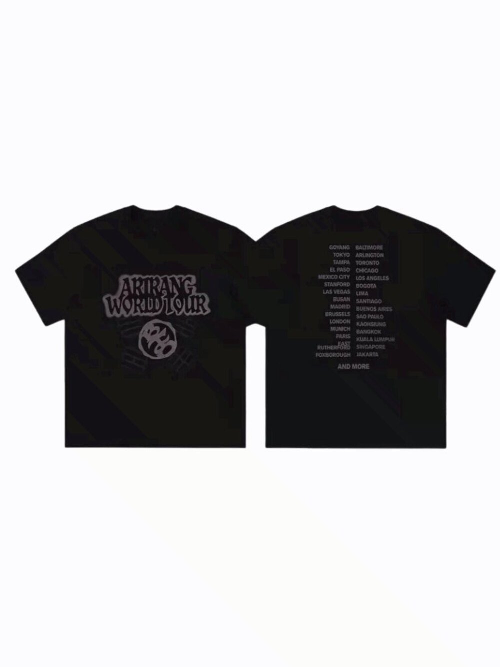 BTS Arirang World Tour 2026 Graphic T-Shirt Reprint Unisex Tee
